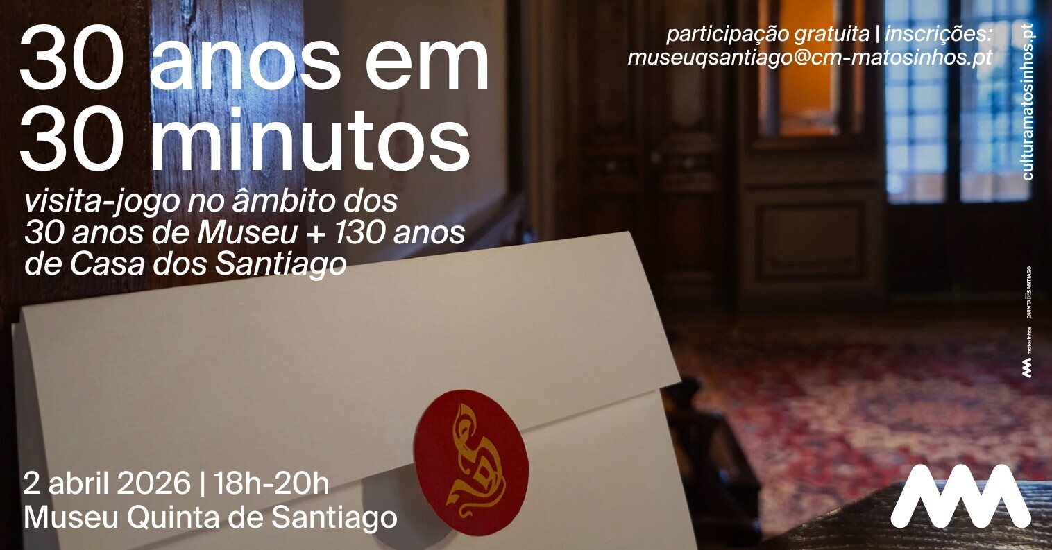 cartaz 30 ANOS EM 30 MINUTOS